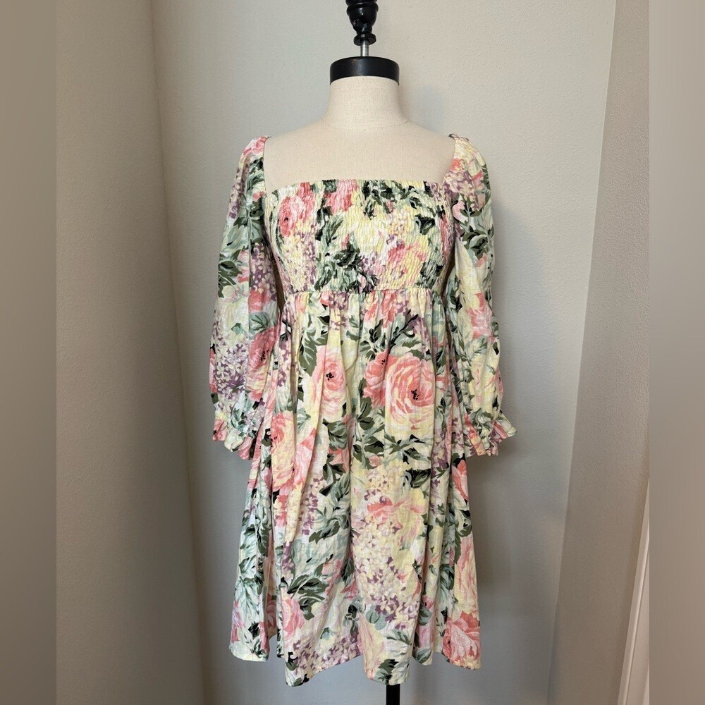 Faithfull the Brand Alina Dress in the Venissa Floral Print
